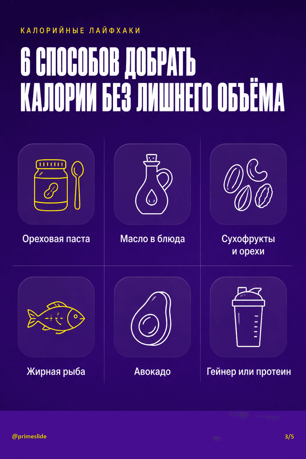 Фитнес · Яркий Акцент слайд 3